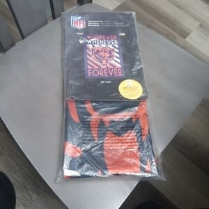 NFL Team Flag with Orange and Blue Chicago Bears Design 29"X43"